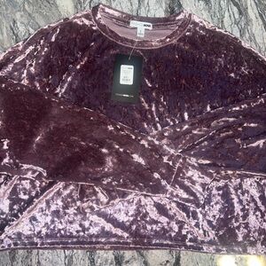 Fashion Nova Velvet 2 Piece Set